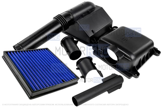 Корпус воздушного фильтра в сборе (6 частей) с фильтром нулевого сопротивления для инжекторных Лада 4х4 (Нива), Нива Легенд_1