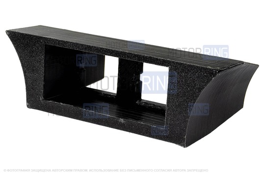 Гнездо-вставка в тоннель пола под дополнительные кнопки Лада Гранта, Калина 2, Датсун