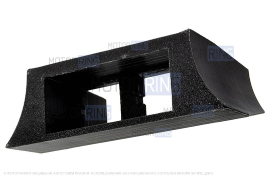 Блок кнопок обогрева сидений (зеленая подсветка, оранжевая индикация) в тоннель пола для Лада Гранта, Калина 2, Датсун