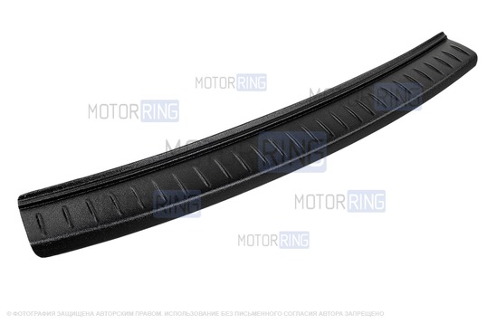 Накладка на задний бампер Тюн-Авто для Volkswagen Polo 2009-2015 г.в.