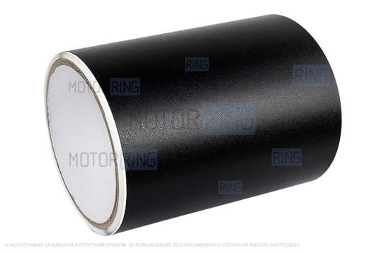 Защитная пленка кромки дверей черная матовая 150ммх2,5м