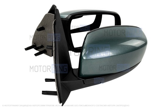Боковые электрозеркала АТП (образца 2012 года) с обогрево, окрашенные в цвет кузова для Шевроле Нива, Лада Нива Тревел