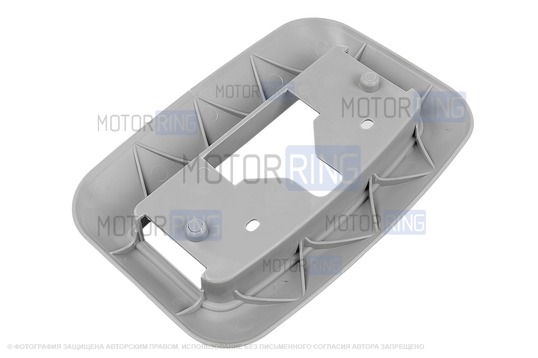 Рамка крепления заднего плафона подсветки салона серая для Лада Приора