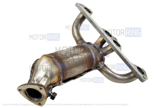 Выпускной коллектор с нейтрализатором Евро-2 для 8 кл ВАЗ 2110-2112