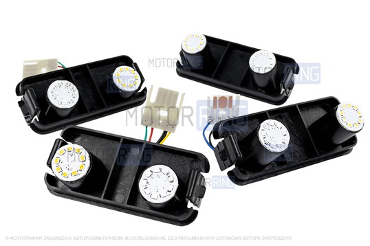 Светодиодные платы задних фонарей ML для ВАЗ 2110, 2112