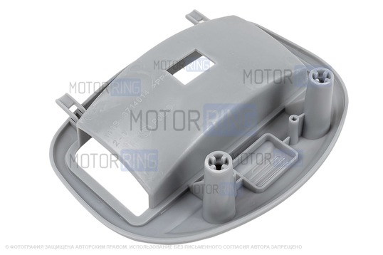 Рамка переднего плафона серая для Лада Калина, Калина 2, Гранта, Гранта FL, Датсун