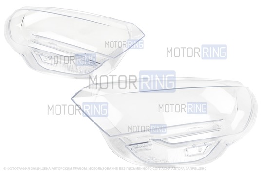 Стекла блок-фар для Лада Веста NG_1