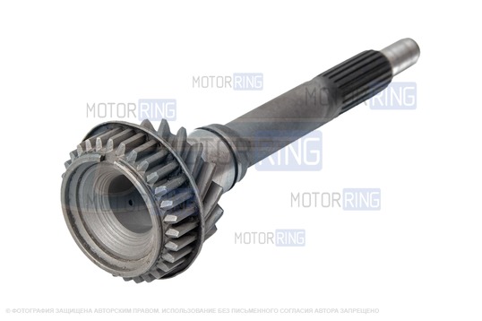 Первичный вал КПП 17 зубьев (голый) для ВАЗ 2101-2107, Лада 4х4 (Нива)_1