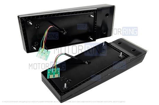 Задние тонированные диодные фонари ML в Х-стиле для ВАЗ 2108-21099, 2113, 2114