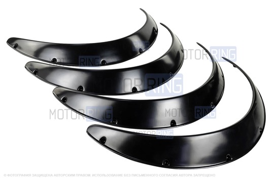 Накладки на крылья (фендеры) универсальные 4шт 70мм_1