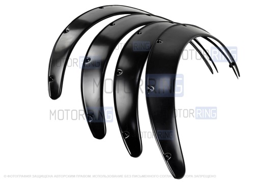Накладки на крылья (фендеры) универсальные 4шт 70мм