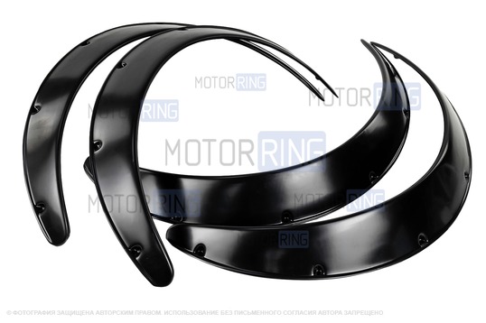 Накладки на крылья (фендеры) универсальные 4шт 70мм