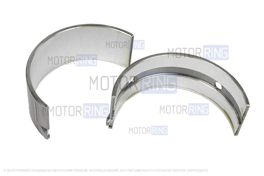 Комплект коренных вкладышей Дайдо Металл Русь (1,25) для ВАЗ 2101-2107, Лада 4х4, Нива Легенд, Нива Тревел, Шевроле Нива