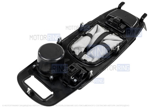 Подлокотник-бокс с комплектом электроручника и беспроводной зарядкой для Лада 4х4, Нива Легенд