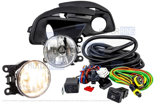 Комплект подключения ПТФ ML для Лада Гранта FL_1