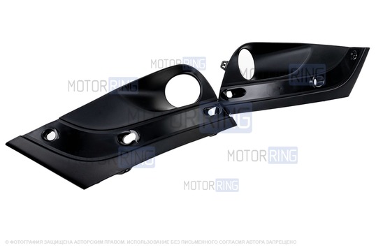 Комплект подключения ПТФ ML с платой, рамками и кронштейнами для Лада Веста