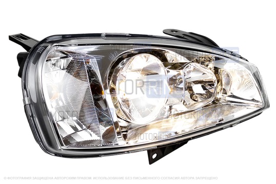 Оригинальная блок-фара AL правая для Лада Калина_1