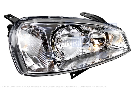 Оригинальная блок-фара AL правая для Лада Калина