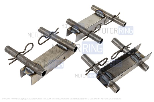 Комплект Г-образных подголовников задних сидений (3 шт) для Лада Гранта