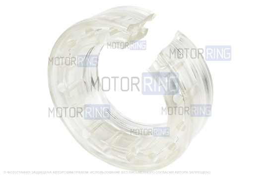 Полиуретановые межвитковые проставки 2шт в пружину (автобафер) прозрачные для Лада, Рено, Датсун, Шевроле