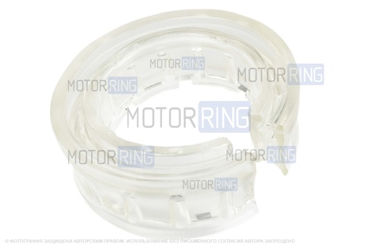 Полиуретановые межвитковые проставки 2шт в пружину (автобафер) прозрачные для Лада, Рено, Датсун, Шевроле