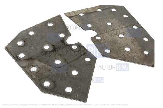 Монтажные пластины GTS переноса заднего амортизатора для ВАЗ 2101-2107
