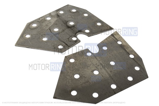 Монтажные пластины GTS переноса заднего амортизатора для ВАЗ 2101-2107