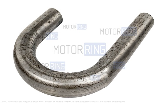 Гиб GTS 180 градусов 750мм d63 для монтажа выхлопных систем