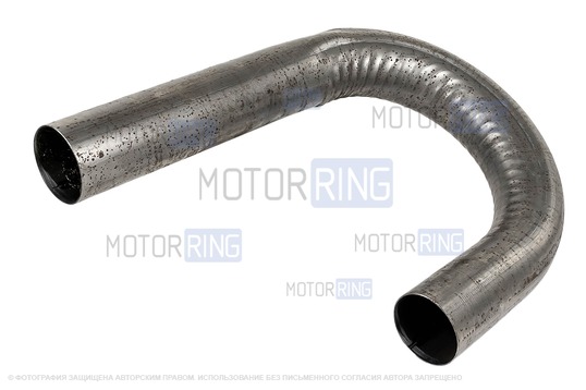 Гиб GTS 180 градусов 750мм d63 для монтажа выхлопных систем