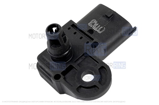 Датчик абсолютного давления и температуры АвтоТрейд для Лада Гранта, Гранта FL, Приора, Калина 2, Ларгус, Ларгус FL, Веста, Икс Рей