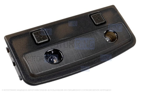 Тонированный задний плафон освещения салона Люкс для Лада Приора, Калина, Калина 2, Гранта, Гранта FL, Датсун