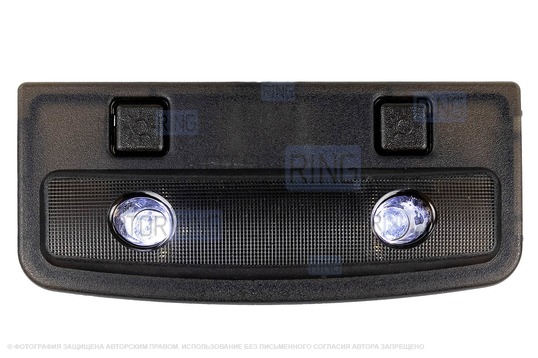 Тонированный задний плафон освещения салона Люкс для Лада Приора, Калина, Калина 2, Гранта, Гранта FL, Датсун