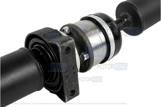 Вал карданный задний Серп и Молот на ШРУСах в сборе для 5-дверных Лада 4х4, Нива Легенд