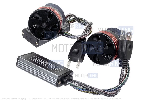 Светодиодные лампы SEM-ALI S-105 95W с цоколем H7 30000lux, 6000K