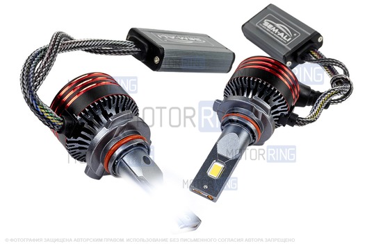 Светодиодные лампы SEM-ALI S-105 95W с цоколем HB3 (9005) 30000lux, 6000K_1