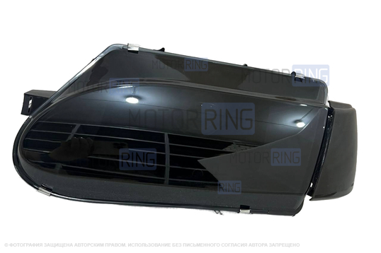 Левая блок фара под Bosch с черным поворотником и тонированным стеклом для ВАЗ 2113-2115_1