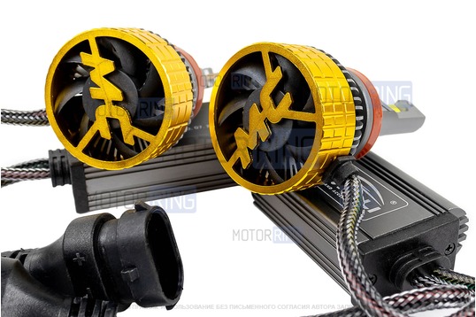 Светодиодные лампы SEM-ALI S-185 180W с цоколем H11 (H8/H9) 50000lux, 6000K