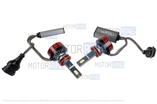 Светодиодные лампы SEM-ALI S-105 95W с цоколем H27 (880) 30000lux, 6000K