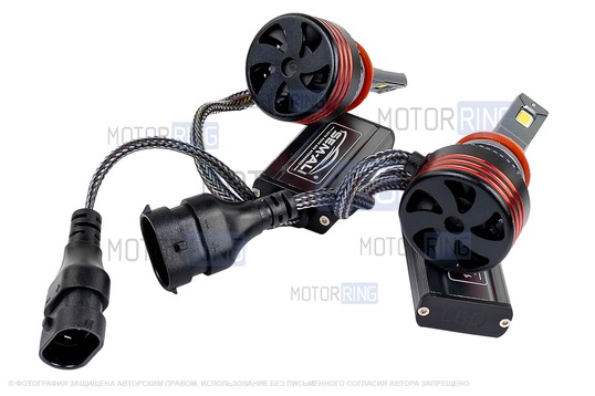 Светодиодные лампы SEM-ALI S-105 95W с цоколем H27 (880) 30000lux, 6000K