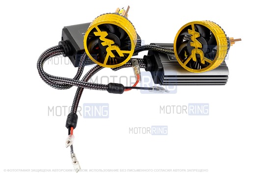 Светодиодные лампы SEM-ALI S-185 180W с цоколем H3 50000lux, 6000K