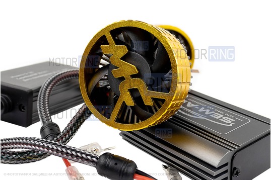 Светодиодные лампы SEM-ALI S-185 180W с цоколем H3 50000lux, 6000K