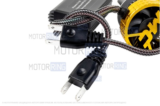 Светодиодные лампы SEM-ALI S-185 180W с цоколем H7 50000lux, 6000K