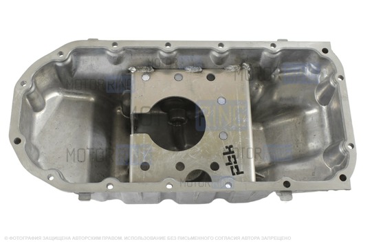 Противоотливной дюралюминиевый поддон PBK для Лада Веста NG с двигателем 1.8л._1