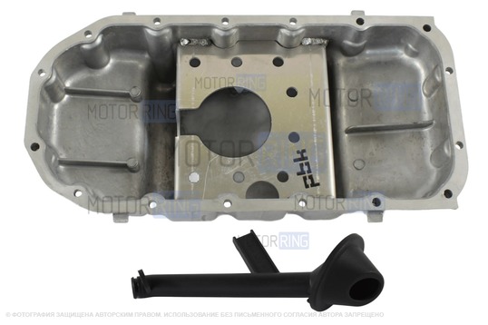 Противоотливной дюралюминиевый поддон PBK для ВАЗ 2108-21099, 2110-2112, 2113-2115, Лада Гранта, Гранта FL, Калина, Калина 2, Приора_1