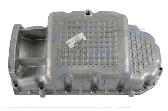 Противоотливной дюралюминиевый поддон PBK для ВАЗ 2108-21099, 2110-2112, 2113-2115, Лада Гранта, Гранта FL, Калина, Калина 2, Приора