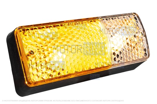 Подфарник передний правый желтый для ВАЗ 2103, 2106, Лада Нива 4х4_1