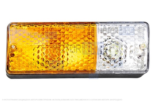 Подфарник передний правый желтый для ВАЗ 2103, 2106, Лада Нива 4х4