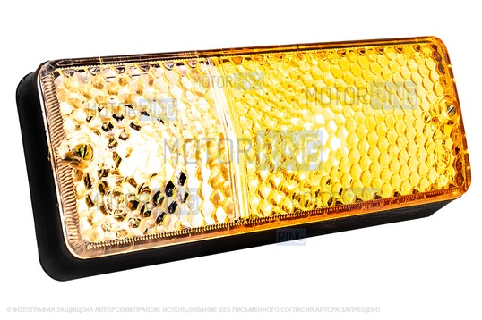 Подфарник передний левый желтый для ВАЗ 2103, 2106, Лада Нива 4х4_1