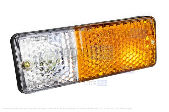 Подфарник передний левый желтый для ВАЗ 2103, 2106, Лада Нива 4х4