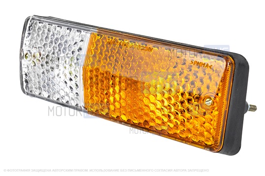 Подфарник передний левый желтый для ВАЗ 2103, 2106, Лада Нива 4х4